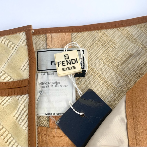 Fendi Zucca Print Skirt - Picture 5 of 12